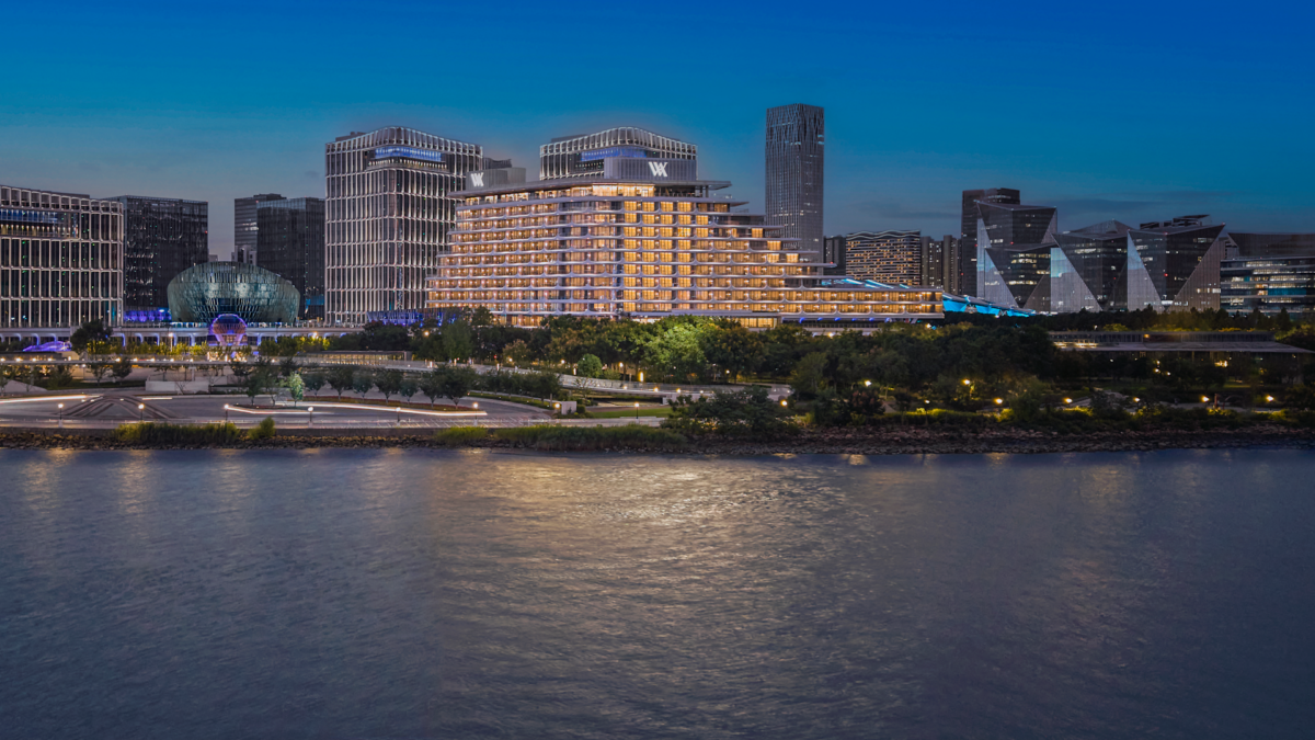 Waldorf Astoria Shanghai Qiantanの外観